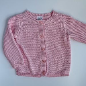 Simple Joys by Carter's Knit Cardigan Button Down Sweater 3-6M